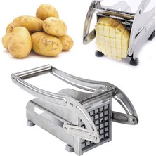 Pengfushop4 1 Adet Tarzı Paslanmaz Çelik Manuel Patates Kesici Patates Kızartması Dilimleme Patates Cipsi Makinesi Et Doğrayıcı Dicer Kesme Makinesi Araçları Mutfak Için (Yurt Dışından)