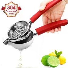 Pengfushop4 Şerit Tarzı Büyük Boy Limon Sıkacağı Portakal Sıkacağı Manuel Suyu Sıkacağı Paslanmaz Çelik El Basınçlı Sıkacağı Mutfak Meyve Araçları (Yurt Dışından)