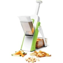 Pengfushop4 Gri Tarzı Multislicer One, Manuel Dilimleyici Yüksek Performanslı, Sebze ve Meyveleri Dilimlemek Için Dilimleyici (Yurt Dışından)