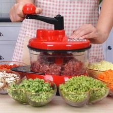 Pengfushop4 1.5l Bıçak Stili Mikser Mutfak Robotu Mutfak El Kitabı Güçlü Yumurta Blender Kıyma Makinesi Sebze Doğrama Parçalayıcı Paslanmaz Çelik Bıçaklı Kesici (Yurt Dışından)