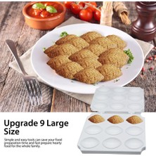 Pengfushop4 Stili Temizle Yenı 9 Delik Yıllık Içli Köfte Ekspres Köfte Makinesi Köfte Kalıp Basın Kıyma Et Işlemcisi Kek Tatlıları Pasta Mutfak Gereçleri (Yurt Dışından)