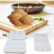 Pengfushop4 Stili Temizle Yenı 9 Delik Yıllık Içli Köfte Ekspres Köfte Makinesi Köfte Kalıp Basın Kıyma Et Işlemcisi Kek Tatlıları Pasta Mutfak Gereçleri (Yurt Dışından)