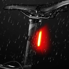 Kırmızı Stil Bisiklet Işığı Mtb LED 120 Lümen USB Şarj Edilebilir Bisiklet Arka Lambası Bisiklet Güvenlik Uyarı Işığı Mtb Bisiklet Aksesuarları (Yurt Dışından)