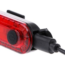 Kırmızı Stil Strobe Bisiklet Işık LED USB Bisiklet Kuyruk Işık Şarj Edilebilir Fener Bisiklete Binme 4 Modu Geceleri Güvenli Bisiklet Yanıp Sönen Işıklar (Yurt Dışından)