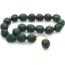 Tesbihane Sistemli Doğal Kesim Yeşil Renk Kokulu Andız Ağacı Efe Tesbih