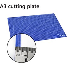 Bifeng Shop Mavi Stil A3 Pvc Dikiş Kesme Paspasları Dikdörtgen Izgara Çizgileri Kesme Matı Çift Taraflı Plaka Tasarımı Kesme Tahtası Mat Zanaat Dıy Araçları (Yurt Dışından)