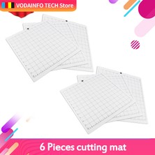 Bifeng Shop 3 Adet Tarzı 6 Adet Yedek Kesme Mat Şeffaf Yapışkan Mat, Ölçüm Izgarası ile 12 * 12-Inch Siluet Cameo Plotter Makinesi Için (Yurt Dışından)