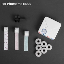Bifeng Shop Toplam 9 Rulo Stili Phomemo Mticky Note Için Küçük Etiket Kağıdı M02PRO Yazıcı Için Desenli Termal Etiket Siyah Karakter Termal Kağıt Rulosu (Yurt Dışından)
