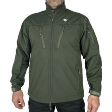 Astüm Askeri Malzeme Softshell Mont Haki, 7 Cepli Rüzgar Geçirmez Softshell Mont Haki, Outdoor Erkek Mont