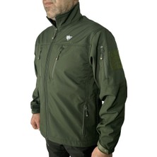 Astüm Askeri Malzeme Softshell Mont Haki, 7 Cepli Rüzgar Geçirmez Softshell Mont Haki, Outdoor Erkek Mont