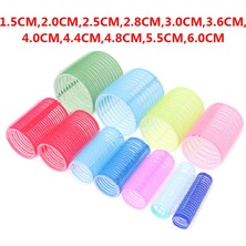 Mingming Shop 2.5cm Tarzı Jumbo Saç Rollerurlers Self Grip Tutma Silindirleri Kuaförlük Bigudiler Saç Tasarımı Dıy Için Yapışkan Sarılmak Stili (Yurt Dışından)