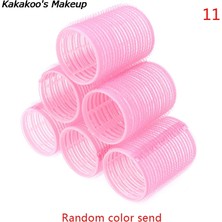 Mingming Shop 6.0cm Style Hair Rollerurlers Self Grip Holding Rollers Hairdressing Curlers Hair Design Sticky Cling Style For Dıy (Yurt Dışından)