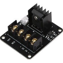 Decisive 3D Yazıcı Yatağı Mosfet Genişletme Modülü, 2 Pinli Kurşun Anet A8 A6 A2 Uyumlu Siyah (Yurt Dışından)