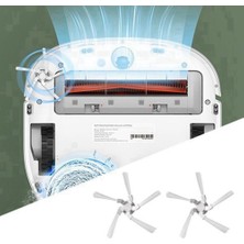 Decisive 18 Adet Bot W10 W10PRO Elektrikli Süpürge Aksesuarları Yan Fırça Hepa Filtre Paspas Bezi Temizleme Yedek Parçalar (Yurt Dışından)