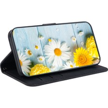 BDT Boutique Samsung Galaxy S20 Plus Için Kılıf Kabartmalı Lily Premium Pu Deri Cüzdan Stili Kart Tutuculu ve Standlı Çevirmeli Telefon Kılıfı (Yurt Dışından)