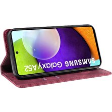 BDT Boutique Samsung Galaxy A52S 5g Için Kılıf Folio Cüzdan Pu Deri Koruyucu Manyetik (Yurt Dışından)