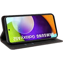 BDT Boutique Samsung Galaxy A52S 5g Için Kılıf Folio Cüzdan Pu Deri Koruyucu Manyetik (Yurt Dışından)