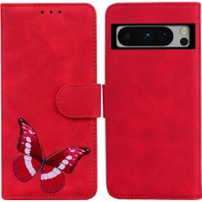 SZY Market Google Piksel 8 Pro Kart Yuvaları Için Flip Folio Cüzdan Renk Telefon Kılıfı (Yurt Dışından)