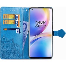 SZY Market Oneplus 8 Için Pro Darbeye Deri Zarif Desen Telefon Kılıfı (Yurt Dışından)