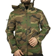 Astüm Askeri Malzeme Softshell Mont (Desenli)