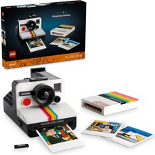 LEGO® Ideas Polaroid OneStep SX-70 Kamera 21345 # Fotoğraf Meraklısı Yetişkinler için Koleksiyonluk ve Sergilenebilir Yaratıcı Model Yapım Seti (516 Parça)