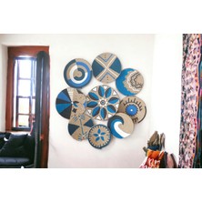Atlas Home Art 9 Parça Duvar Tabağı Seti