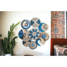 Atlas Home Art 9 Parça Duvar Tabağı Seti