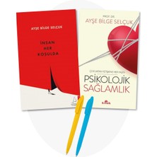 İnsan Her Koşulda - Psikolojik Sağlamlık - 2 Kitap - Ayşe Bilge Selçuk + Alf Kalem