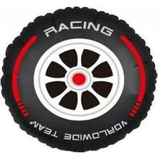 Rönesans Parti Yarış Arabası Tekeri Folyo Balon 45  cm  1 Adet