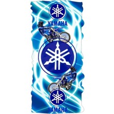 Loco Active Yamaha2 Boyun Bağı (Mavi-Beyaz)