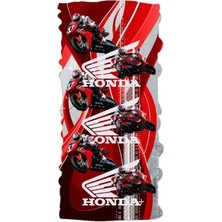 Loco Active Honda Boyun Bağı (Kırmızı-Beyaz)