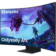 Samsung Odyssey Ark LS55CG97WNUXUF 55 Inç UHD 165Hz 1ms Pivot Asansör Multi View HDR10+ 1000R Kavisli Kokpit Quantum Mini LED Smart Gaming Hub Monitör