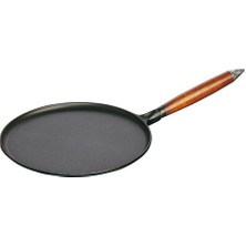 Staub Ahşap Saplı Döküm Krep Tavası 28Cm