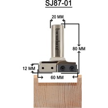 Brk 60MM Tarama Değiştirilebilir Jiletli Sap SJ8701