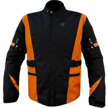 Xspeed Eon 4 Mevsimlik Korumalı Uzun Motosiklet Montu Kırmızı Siyah