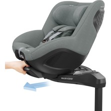 Maxi-Cosi Mica 360 Pro i-Size Dünyanın İlk Kızaklı, Araç Dışına Çıkabilen ADAC'lı İsofix'li 360 Dönebilir Yatabilir 0-18 kg Bebek Oto Koltuğu Authentic Grey