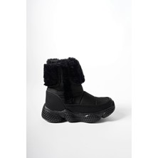 Riccon Szirnul Çocuk Fermuarlı Kar Botu 0012140SIYAH