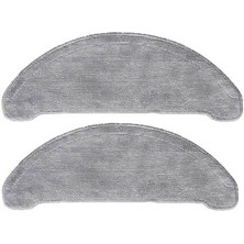 Roborge Muadil Wiami Fx-9 Robot Süpürge Uyumlu 2'li Mop Bezi- Yedek Parça Seti