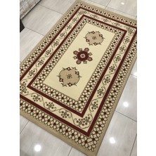 Burak Halı Gold Serisi 2165 Krem 150X230 %100 Yün Halı 4 M2