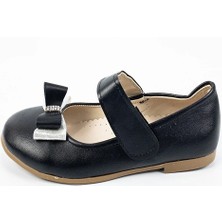 Alibo Çocuk Kız Siyah Ortopedik Babet Ayakkabı