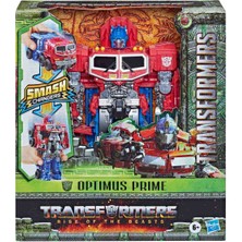 Hasbro Transformers Rise Of The Beasts Smash Changers Figür F3900 - Optimus Prime