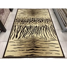 Burak Halı Vizyon 11121 R 200X300 Leopar Desenli 6 M2 Halı !