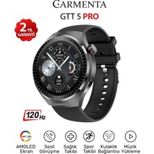 Carmenta Gtt 5 Pro 120 Hz Amoled Ekranlı Arama Yapan Akıllı Saat 2024-EKG,SPOR Takibi,ıos-Android Akıllı Saat