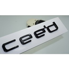 Dk Tuning Kia Ceed Bagaj Siyah Abs 3m 3D Yazı Logo Amblem