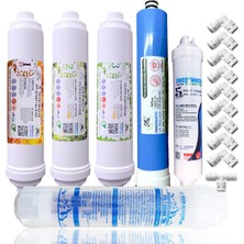 Panda Water Kapalı Kasa Su Arıtma Cihazı 5li Filtre Seti + Infrared Filtre + 7 Deresek + Tee