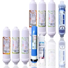 Panda Water Kapalı Kasa Su Arıtma Cihazı 5li Filtre Seti + 3lü Filtre Seti + 8 Lik Miniral