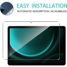 Samsung Galaxy Tab S9 Fe 10.9 Inç Nano Kırılmaz Ekran Koruyucu Şeffaf Cam Tam Uyumlu SM-X510