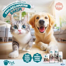 Pet Love Kediler ve Köpekler İçin Tüy Bakım Spreyi Çikolata 150 ml 100% Doğal Argan Yağlı