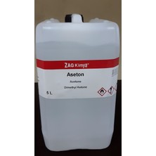 Zag Kimya Aseton %98 (Teknik Kalite) - 5 Lt