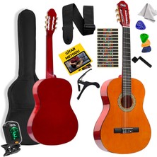 Midex CG-34YL-PAK Kaliteli 34 Inç 1/2 Juniur Çocuk Gitarı 4-8 Yaş Arası (Çanta Tuner Askı Pena Metod)